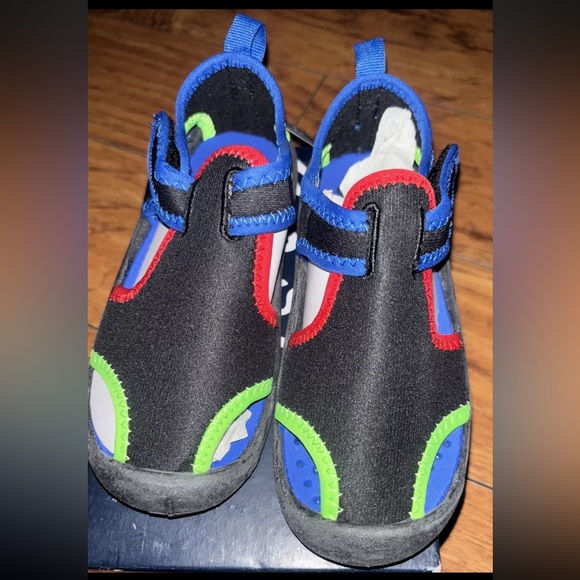 OshKosh Toddler Aquatic Water Shoes Blue Orange Size 12 Toddler - Picture 1 of 4